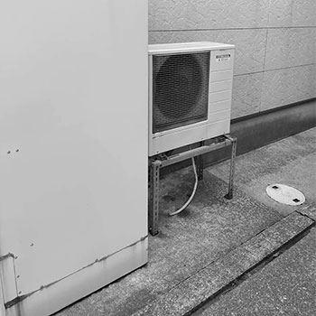 施工前：エコキュート